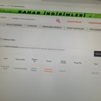 Bkmkitap Siparişin Gelmemesi Nedeniyle Para İadesi