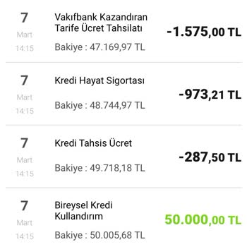 VakıfBank Kazandıran Tarife Paket Satış İptali