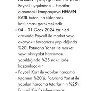 Paycell Kampanya Ödülünü Yatırmadı