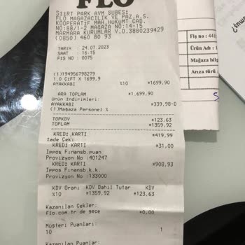 Değişim Ve İade Yapılmaması FLO Mağazası