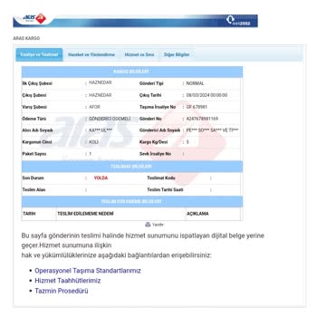 Aras Kargo Mağduriyetlerine Yeni Bir Tanesi Daha Eklendi