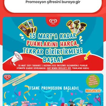 Algida İle Kazanamama Ve Karşılıksız Puanları