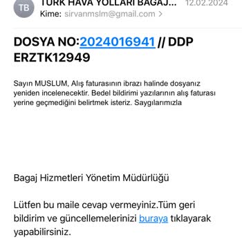 THY Yollarında Valizim Kırıldı Ödemesinde Sorun Yaşıyorum