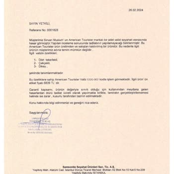 THY Yollarında Valizim Kırıldı Ödemesinde Sorun Yaşıyorum