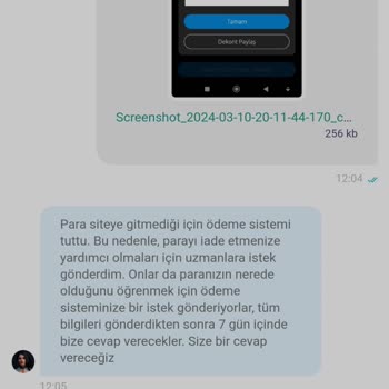 1 Win Paramı Vermiyor