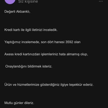 Akbank Liyakatsizliği Ve Müşteriyi Kaale Almaması.