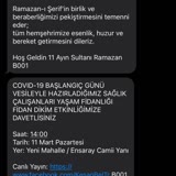 Keşan Belediyesi SMS Atma Problemi