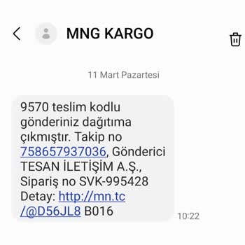 MNG Kargo Teslim Edilmeyen Kargom!