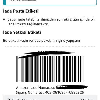 Amazon Çakma Ürün Ve İade Problemi