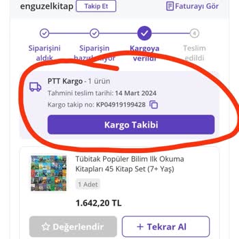 N11 Aras Kargo İle Gönderilecek Diye Aldatıp PTT Kargo İle Gönder!