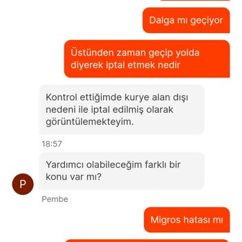 Migros Yemek Yolda Denilen Yemek Son Anda İftara 5 Dakika Kala İptal Edildi