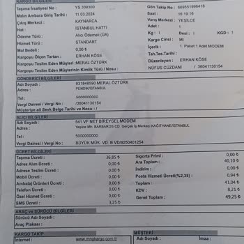 MNG Kargo Yanlışlıkla Gönderilen Cihaz