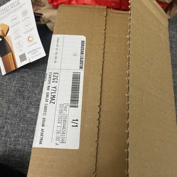 Trendyol Express Kargom Açılmış Geldi