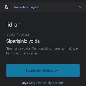 Lidran.com Ayna Gelmedi. Şikayet Etmek İstedim