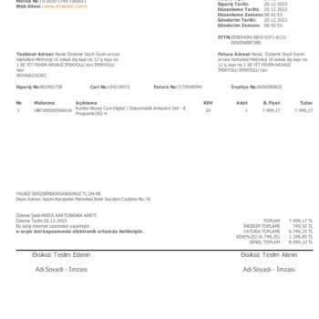 Kumtel Ankastre Setini İade Etmek İstiyorum
