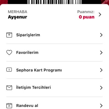 Sephora Black Kart Puanım Silindi