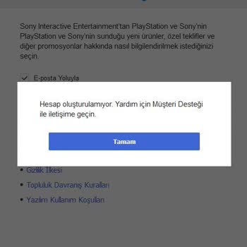 PlayStation 5 Hesap Kurulumu Sorunu: Acil Destek Bekleniyor
