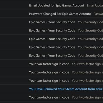Epic Games Hesabım Çalındı, E-mail Ve Şifrelerini Değiştirdiler.
