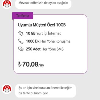 Vodafone Tarife Fiyatlandırmasının Astronomik Artışı
