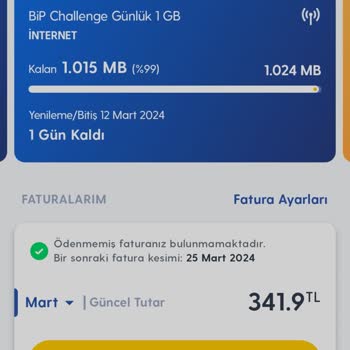 BİP Kim 20 GB İster Yarışması İnternetimi Vermedi
