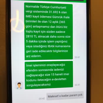 Sınır Gümrükleme Şikayeti İphone 14 Pro
