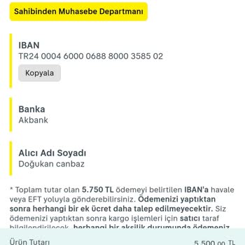 E-ticaret Marka Taklidiyle Dolandırıcılık.com Site Adı Kullanılarak Sahte İlanla Haksız Kazanç
