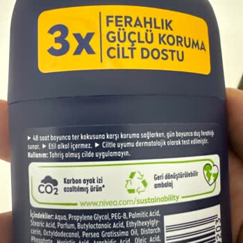 Nivea Men Fresh Active Ürünü Ter Kokusunu Engellemiyor!