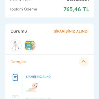 Ebebek 1 Aydır Siparişimi Teslim Edemedi