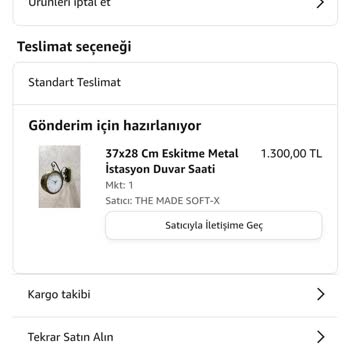 Amazon Satıcısı Siparişimi Teslim Etmedi