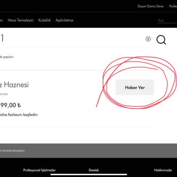 Dyson Yedek Parça Bulunamıyor. Sosyal Medyaya Aldanma