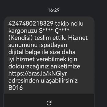 Aras Kargo Kargomu Daireme Teslim Edilmiyor