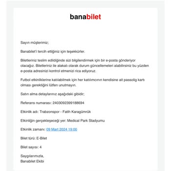 Banabilet.com Ödemeyi Almasına Rağmen Biletleri Tanımlamadı