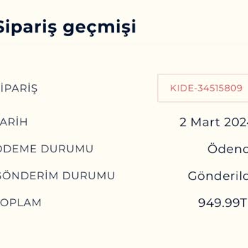 Kide (kide.com.tr) Kide.com.tr'de İptal Süreci Sorunu