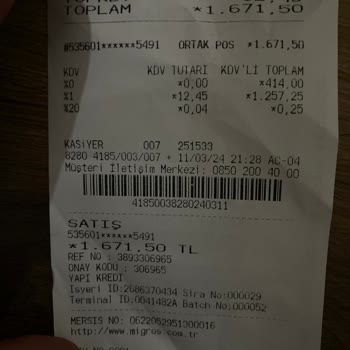 Migros Marketlerinin Kasiyer Saygısızlığı