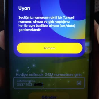 Turkcell Salla Kazan Hediye Gönderme Hatası!