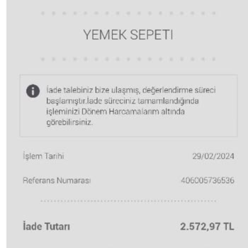 Garantibankası İşlem İadesi Hesabıma Yapılmıyor