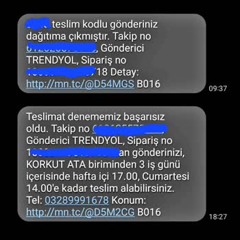 MNG Kargo Osmaniye Şube Kargomu Getirmiyor!