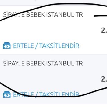 Ebebek Aldığım Ürün İçin İki Kere Ücret Çekilmiş!