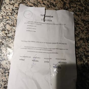 PTT Kargo Kargomu Kayıp Etti...