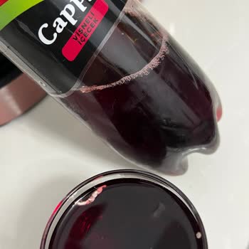 Cappy Meyve Suyu İçerisinden Çıkan Küf Görüntülü Yabancı Cisimler