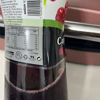 Cappy Meyve Suyu İçerisinden Çıkan Küf Görüntülü Yabancı Cisimler