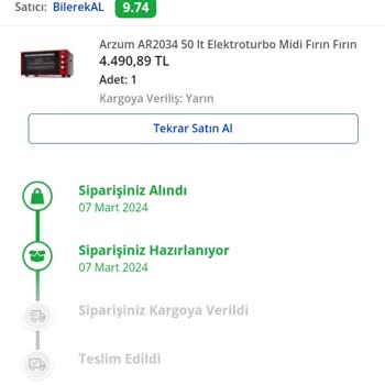 Pazarama Satıcısının Mağdur Etmesi