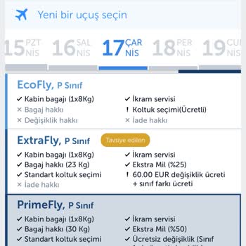 THY Primefly Bilet Değişiklik&açığa Alma Aldatmacası