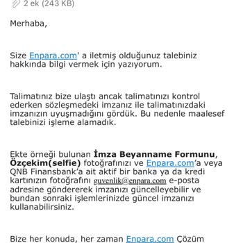 Enpara Pişmanlıktır Çünkü Müşteri Mağduriyetini Umursamaz