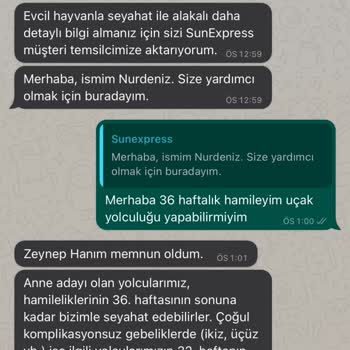 Sunexpress Çalışanının Yanıltıcı Bilgi İle Mağdur Etmesi İlgilenmemesi