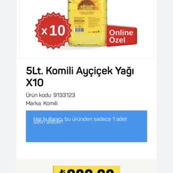A101 Çift Çekim Hüsranı: Online Alışverişte Yaşanan Sorun