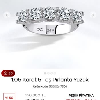 Zen Pırlanta Zen Pişmanlıktır! Çöpe Atacak Parası Olan Alsın