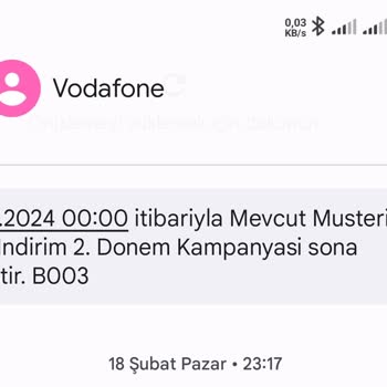Vodafone Çok Fazla Fiyat Uyguluyor