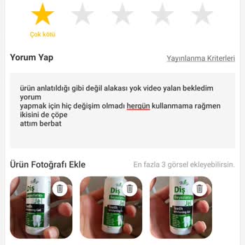 Trendyol İlla Life Görseldeki Gibi Değil
