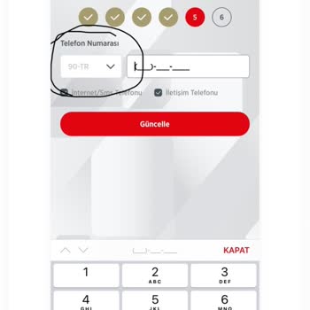 Yurt Dışı Numarasını Ziraat Mobil Numarası Yapmak